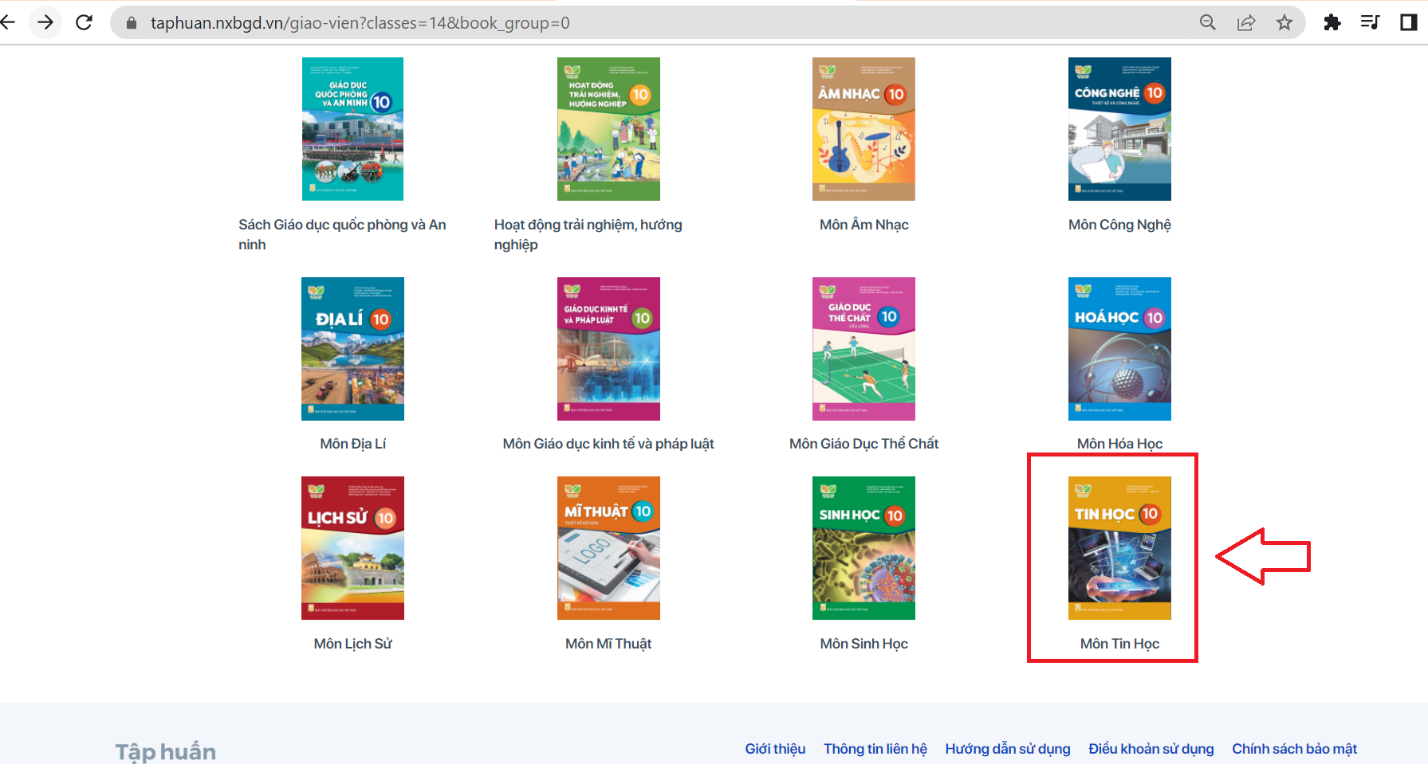 Xem trực tuyến và tải PDF sách Tin học lớp 10 Kết nối tri thức với cuộc sống (ảnh 1)