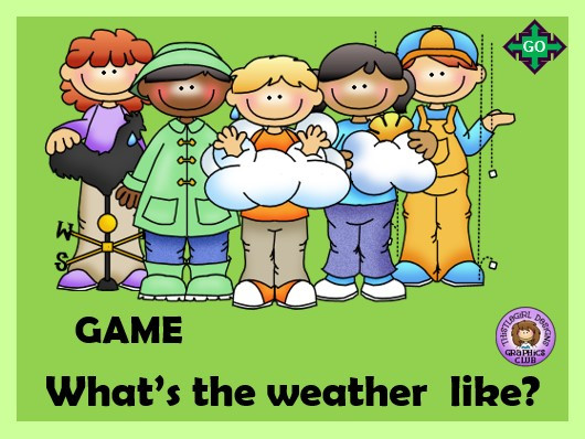 Trò chơi Powerpoint Chủ đề thời tiết (2 mẫu) SIÊU HAY (ảnh 1)