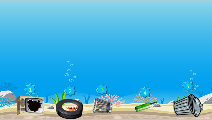Trò chơi Powerpoint Game về đại dương (5 mẫu) SIÊU HAY (ảnh 1)