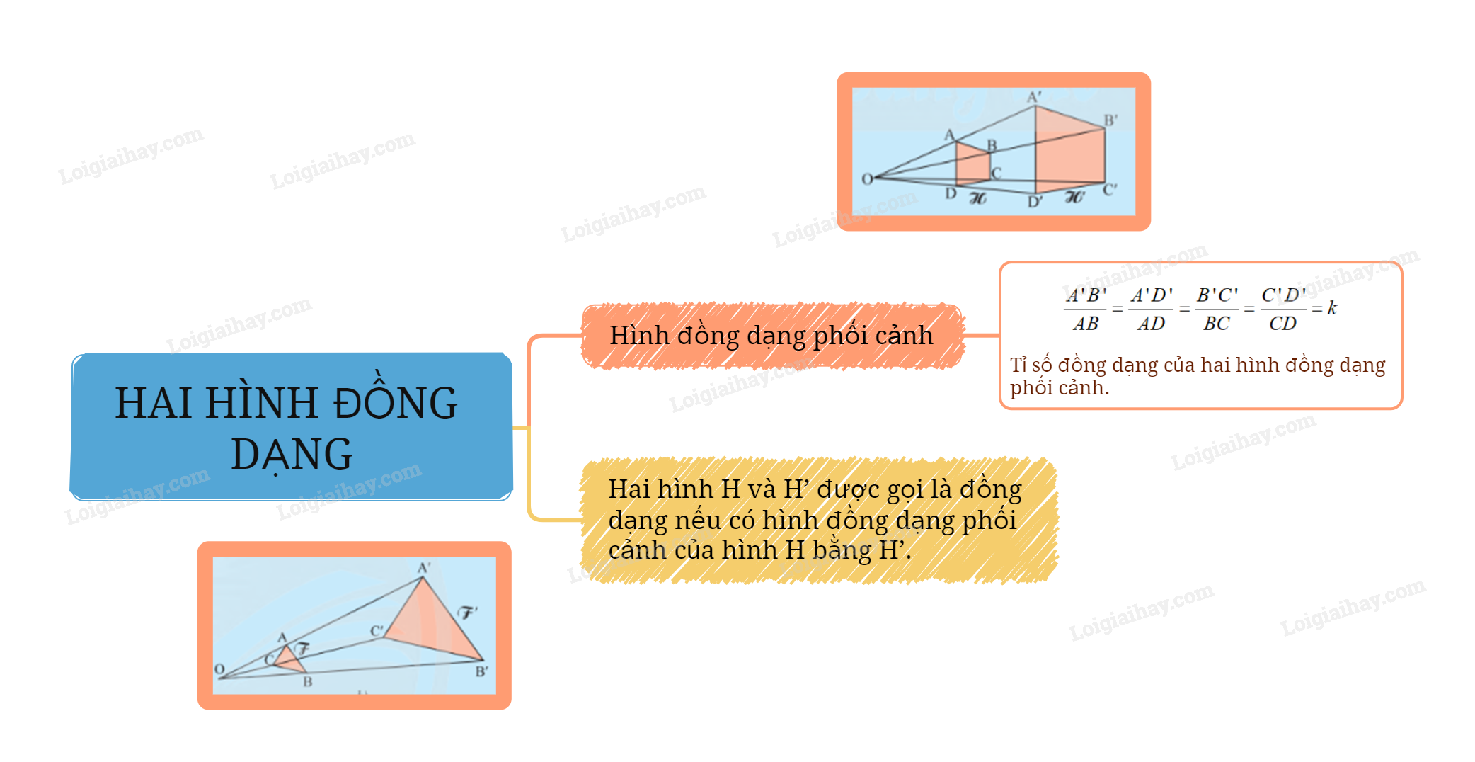 Lý thuyết Hai hình đồng dạng – Toán lớp 8 Chân trời sáng tạo (ảnh 1)