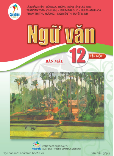 Ngữ văn 12 Cánh diều pdf | Xem online, tải PDF miễn phí (ảnh 1)