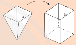 Giáo án Toán 8 Bài 2 (Chân trời sáng tạo 2023): Diện tích xung quanh và thể tích của hình chóp tam giác đều, hình chóp tứ giác đều (ảnh 1)