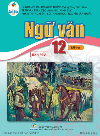 Ngữ văn 12 Cánh diều pdf | Xem online, tải PDF miễn phí (ảnh 1)