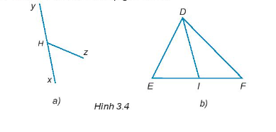 Sách bài tập Toán 7 Bài 8: Góc ở vị trí đặc biệt. Tia phân giác của một góc - Kết nối tri thức (ảnh 1)