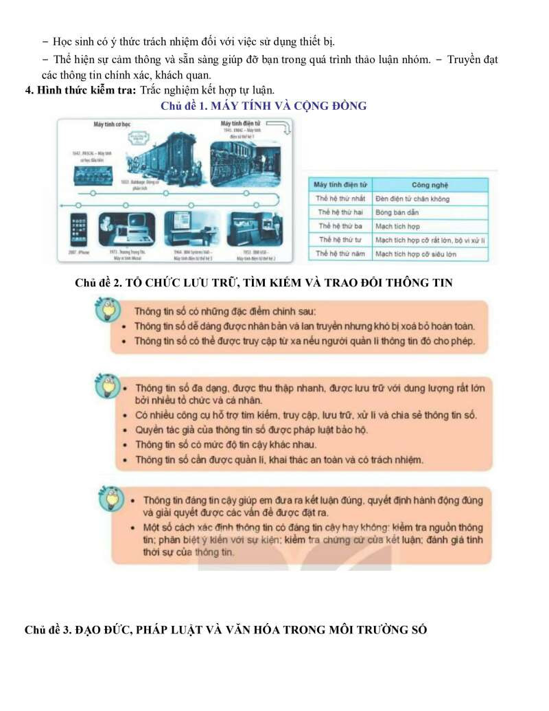 Đề cương ôn tập Tin học 8 Học kì 1 (Cánh diều 2024) (ảnh 1)