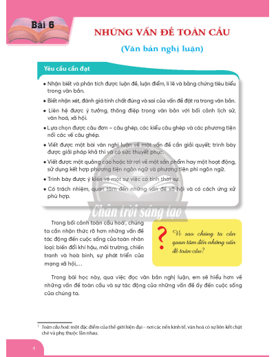 Ngữ văn 9 Chân trời sáng tạo pdf | Xem online, tải PDF miễn phí (ảnh 1)