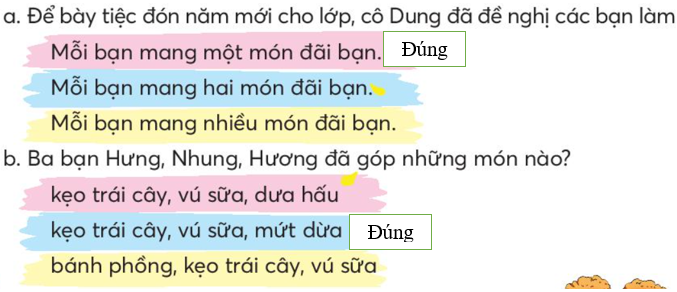 Giải Tiếng Việt lớp 2 Tập 1 Đánh giá cuối học kì 1 – Chân trời sáng tạo (ảnh 1)