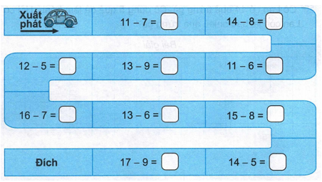 Vở bài tập Toán lớp 2 trang 47, 48 Bài 11 Tiết 5 – Kết nối tri thức (ảnh 1)