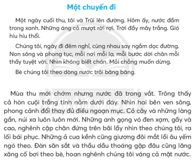 Giải Tiếng Việt lớp 2 Tập 2 Đánh giá cuối học kì 2 – Chân trời sáng tạo (ảnh 1)
