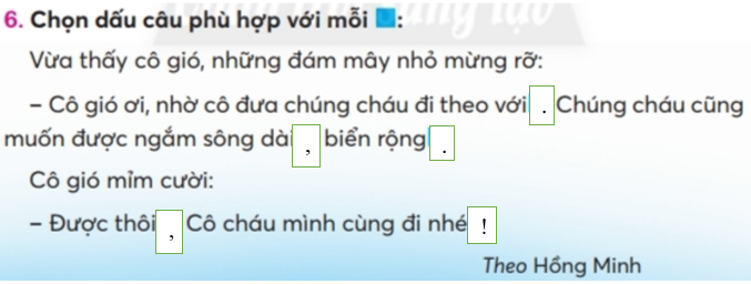 Giải Tiếng Việt lớp 2 Tập 2 Ôn tập 4 – Chân trời sáng tạo (ảnh 1)