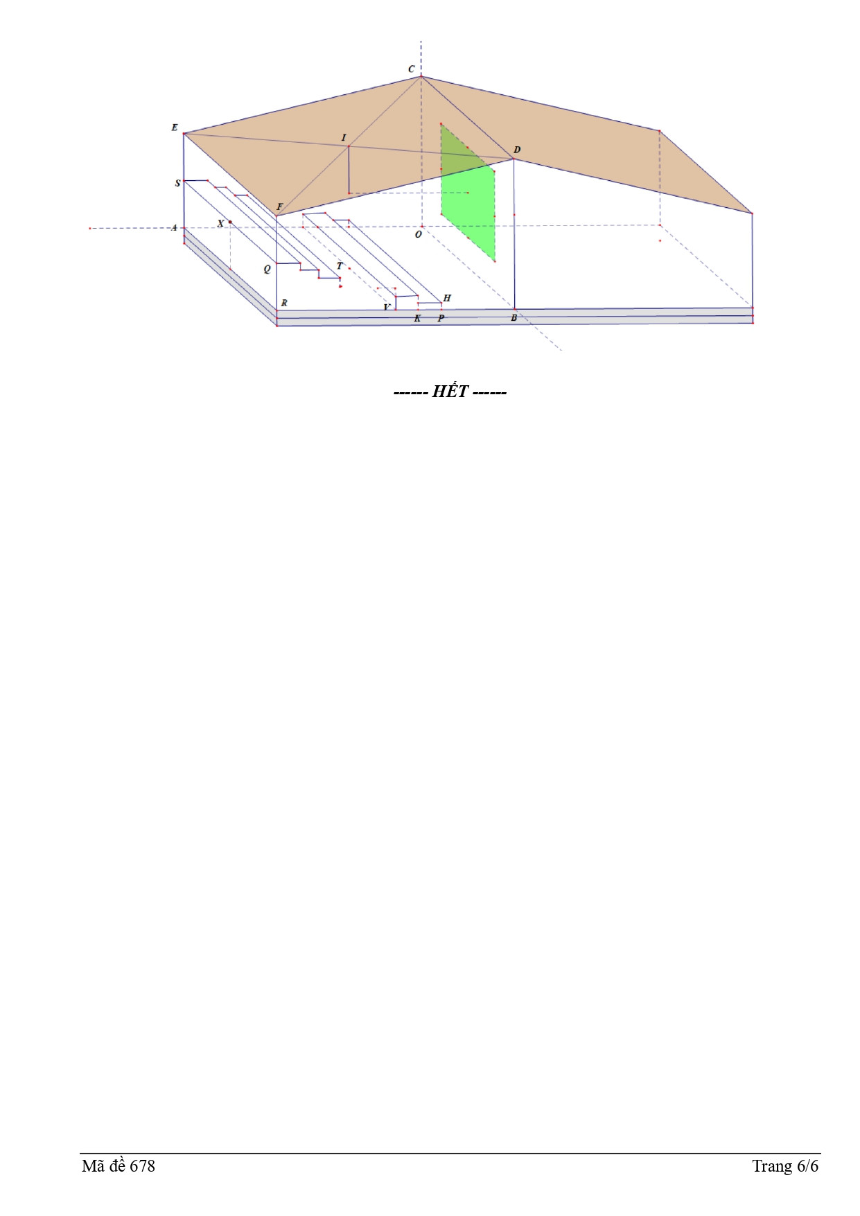 Đề thi thử THPT Quốc gia 2025 môn Toán Các trường THPT Thành phố Hải Dương có đáp án (ảnh 1)