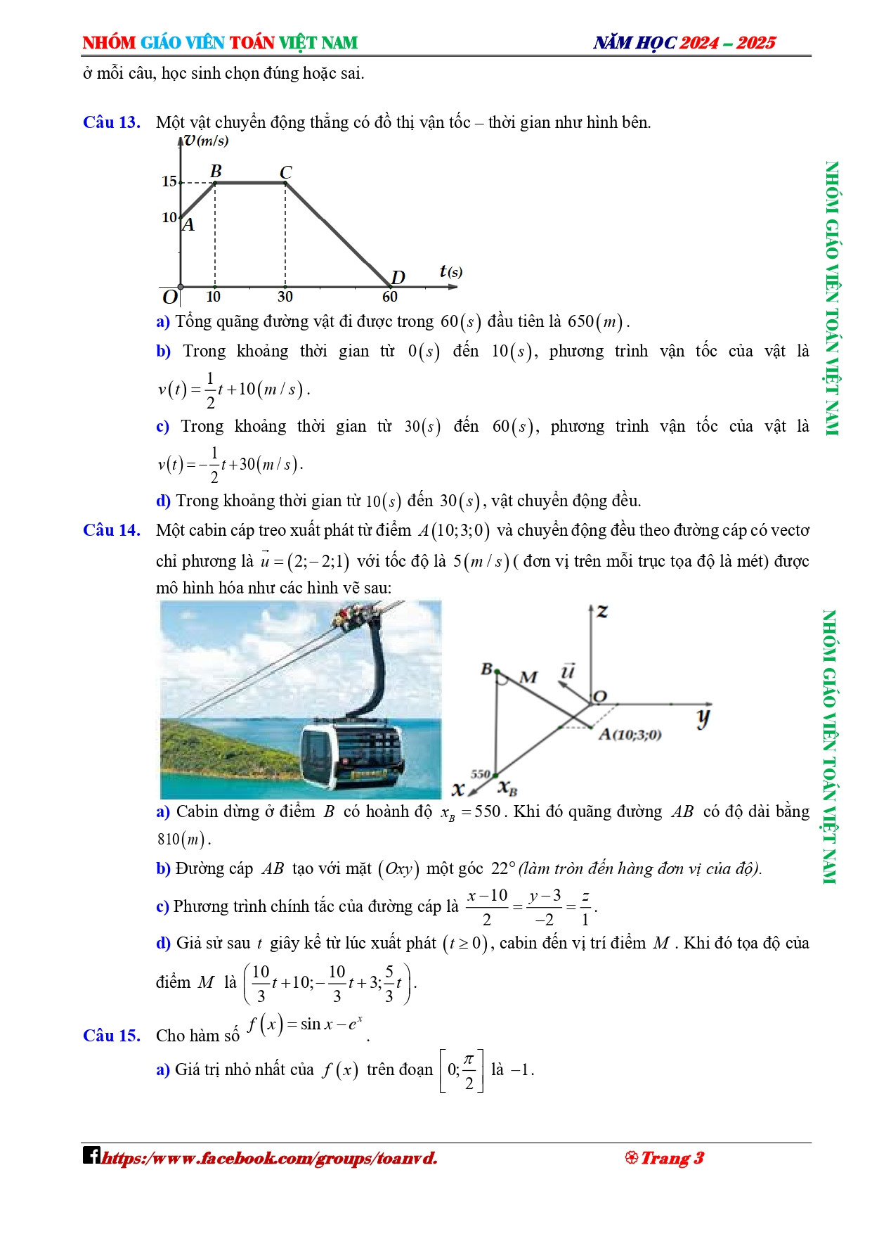 Đề thi thử THPT Quốc gia 2025 môn Toán Sở GD&ĐT Hưng Yên có đáp án (ảnh 1)