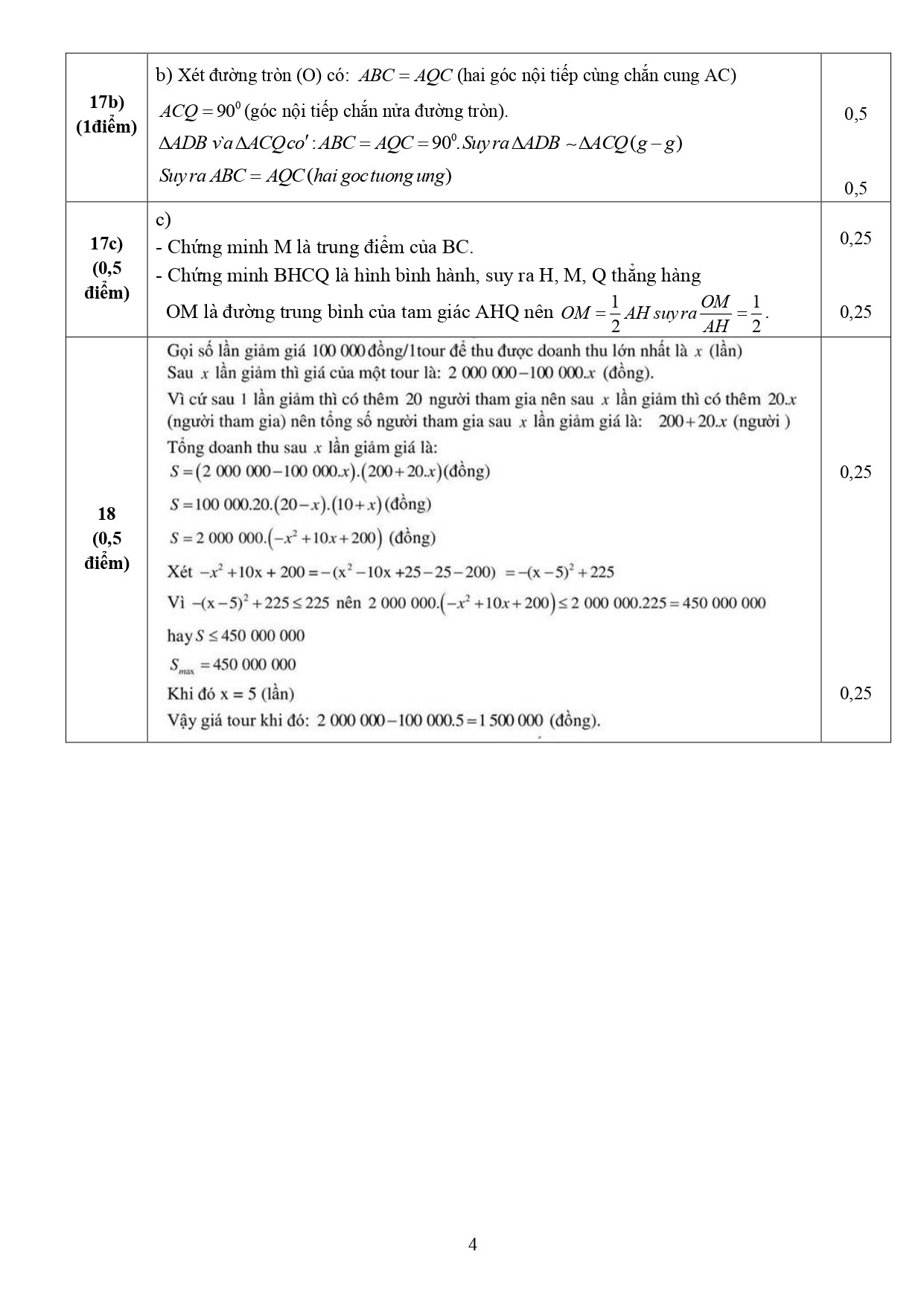 Đề thi thử vào 10 môn Toán (năm 2025 - 2026) Phòng GD&ĐT Nghi Xuân – Hà Tĩnh có đáp án (ảnh 1)