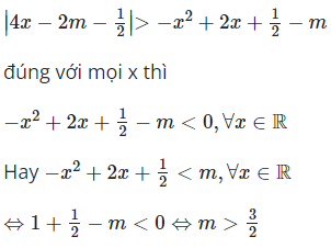 Dựa vào bảng biến thiên ta có: phương trình (1) có nghiệp duy nhất (ảnh 1)