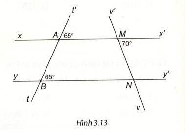 Vở thực hành Toán 7 Bài 10: Tiên đề Euclid. Tính chất hai đường thẳng song song - Kết nối tri thức (ảnh 1)