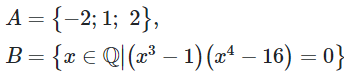 Cho A và B là các tập hợp, biết A=B. Khẳng định nào sau đây đúng (ảnh 1)