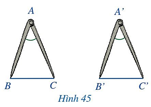 Giáo án Toán 7 Bài 5 (Cánh diều 2023): Trường hợp bằng nhau thứ hai của tam giác: Cạnh – góc – cạnh (ảnh 1)