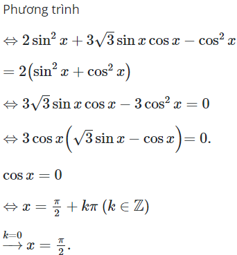 Gọi S là tập nghiệm của phương trình (ảnh 1)