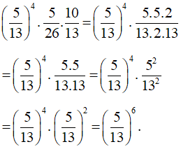 Sách bài tập Toán 7 Bài 3: Phép tính lũy thừa với số mũ tự nhiên của một số hữu tỉ - Cánh diều (ảnh 1)