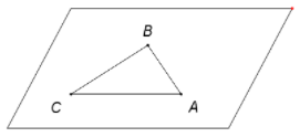 Cho tam giác ABC. Có thể xác định được bao nhiêu mặt phẳng chứa tất cả (ảnh 1)