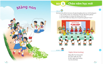 Giáo án Tiếng Việt lớp 3 Bài 1 (Cánh diều 2023): Chào năm học mới (ảnh 1)
