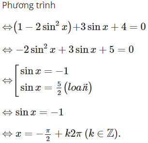 Số vị trí biểu diễn các nghiệm của phương trình (ảnh 1)