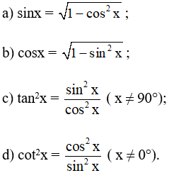 Sách bài tập Toán 10 Bài 1: Giá trị lượng giác của 1 góc từ 0° đến 180° - Chân trời sáng tạo (ảnh 1)