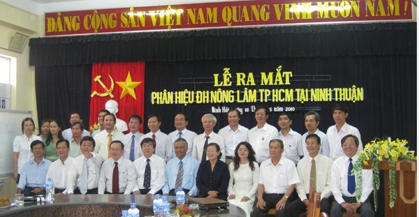 Phân hiệu Đại học Nông Lâm TP HCM tại Ninh Thuận (ảnh 1)