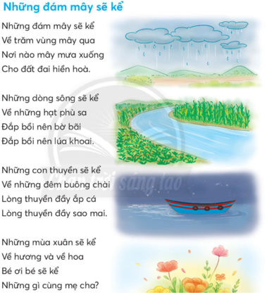 Giải Tiếng Việt lớp 2 Tập 2 Ôn tập 1 – Chân trời sáng tạo (ảnh 1)