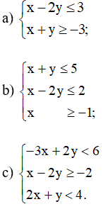  Hệ bất phương trình bậc nhất hai ẩn - Cánh diều (ảnh 1)