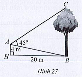 Sách bài tập Toán 10 Bài 2: Giải tam giác. Tính diện tích tam giác - Cánh diều (ảnh 1)