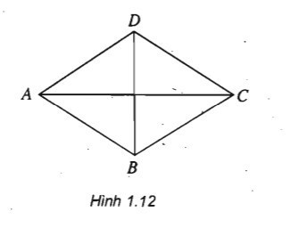 Tìm ảnh của các điểm A, B, C, D qua phép đối xứng trục AC (ảnh 1)