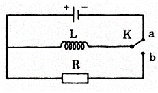 Trong mạch điện vẽ trên Hình 25.4, khóa K đang đóng ở vị trí a (ảnh 1)