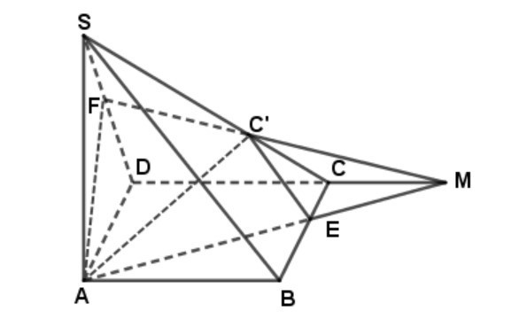 Tìm giao điểm M của CD và mặt phẳng  (ảnh 1)