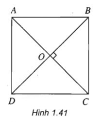 Tìm ảnh của các điểm A , B, O qua phép dời hình có được bằng cách thực hiện liên tiếp phép quay tâm O (ảnh 1)
