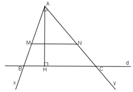 Dựng tam giác ABC (ảnh 1)