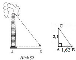 Tính chiều cao của ống khói (ảnh 1)