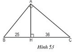Tính chu vi và diện tích của tam giác vuông đó (ảnh 1)