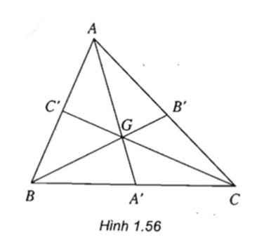 Tìm một phép vị tự biến tam giác ABC thành tam giác A’B’C’ (ảnh 1)