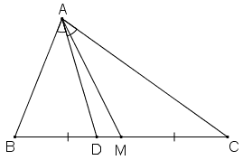 Tính diện tích tam giác ADM (ảnh 1)