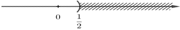 Giải các bất phương trình và biểu diễn tập nghiệm trên trục số x - 1 < 3  (ảnh 1)