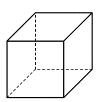 Hình lập phương có mấy mặt, mấy cạnh, mấy đỉnh (ảnh 1)