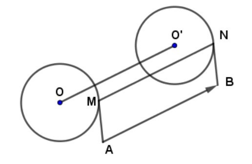 Chứng minh rằng điểm N thuộc một đường tròn xác định (ảnh 1)