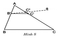 Tam giác ABC có AB = 6cm; AC = 9cm (ảnh 1)
