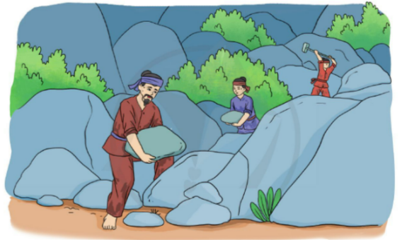 Những bậc đá chạm mây trang 91, 92 Tiếng Việt lớp 3 Tập 2 – Cánh diều (ảnh 1)