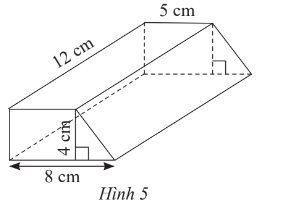 Toán 7 Bài 4: Diện tích xung quanh và thể tích của hình lăng trụ đứng tam giác, lăng trụ đứng tứ giác - Chân trời sáng tạo (ảnh 1)