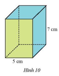 Tạo lập lăng trụ đứng tứ giác có đáy là hình thoi cạnh 5 cm và chiều cao 7 cm (ảnh 1)