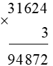 Toán lớp 3 trang 94, 95, 96 Bài 70: Nhân số có năm chữ số với số có một chữ số - Kết nối tri thức (ảnh 1)
