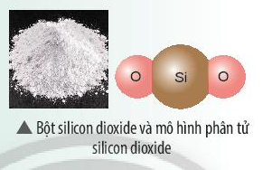 Trong tự nhiên, silicon oxide có trong cát, đất sét (ảnh 1)