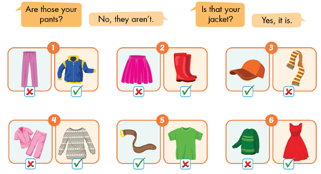 Tiếng Anh lớp 3 Unit 6: Clothes | i - Learn Smart Star (ảnh 22)